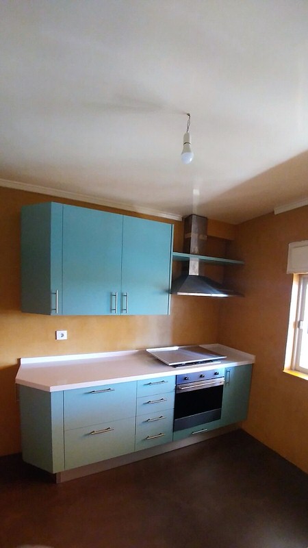 Cocina en microcemento de CementDecor